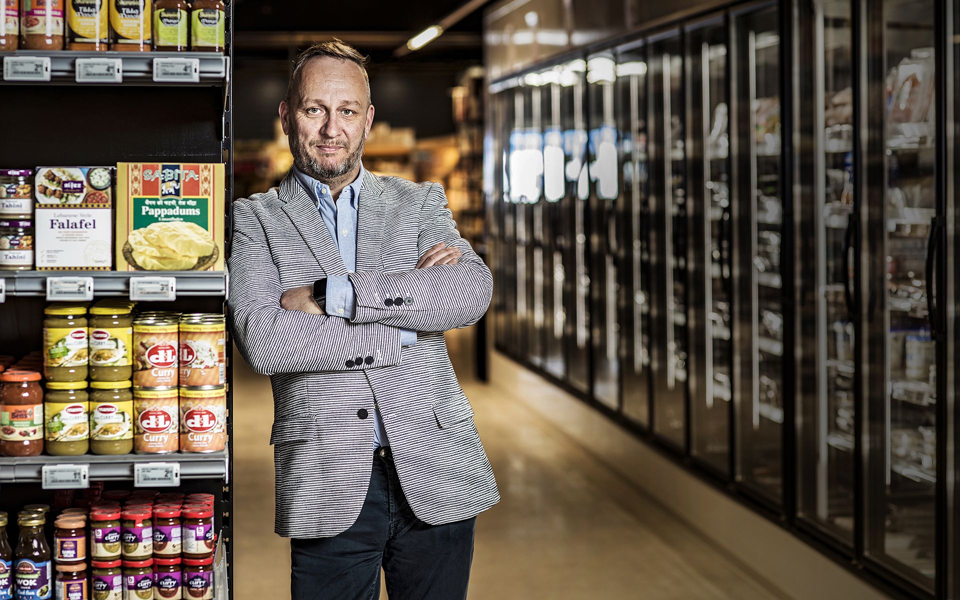 Comptoirs réfrigérés pour supermarchés et marchés du frais - Aménagement intérieur